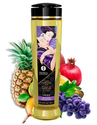 Huile de massage Libido Fruits exotiques 240mL