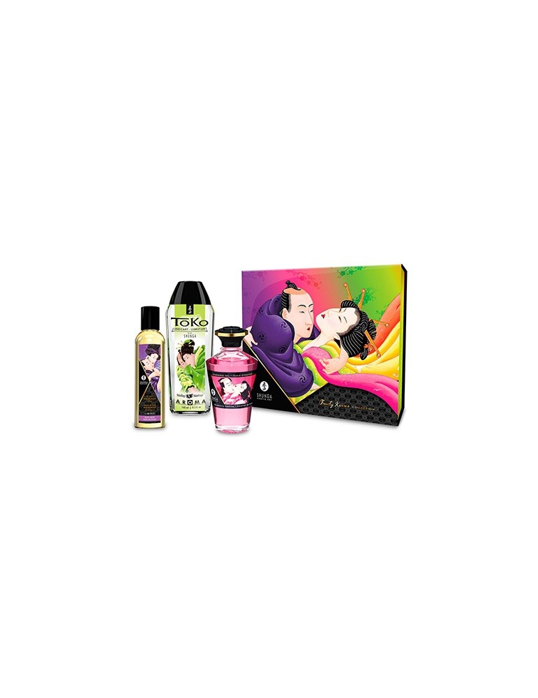 Kit de massage FRUITY KISSES Shunga Kit de massage FRUITY KISSES Shunga