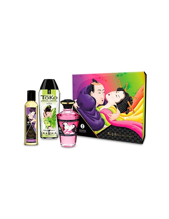 Kit de massage FRUITY KISSES Shunga Kit de massage FRUITY KISSES Shunga