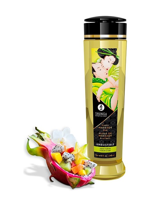 Huile de massage Irresistible Fusion d'Asie 240mL Huile de massage Irresistible Fusion d'Asie 240mL