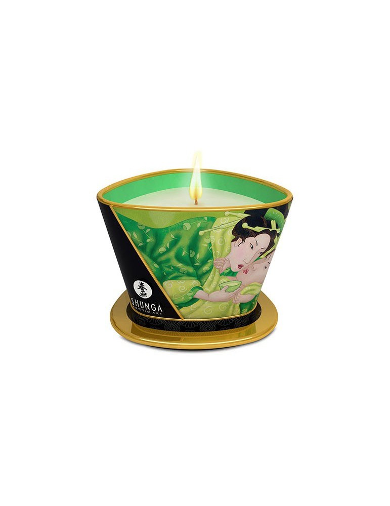 Chandelle de massage ZENITUDE Thé vert exotique Chandelle de massage ZENITUDE Thé vert exotique