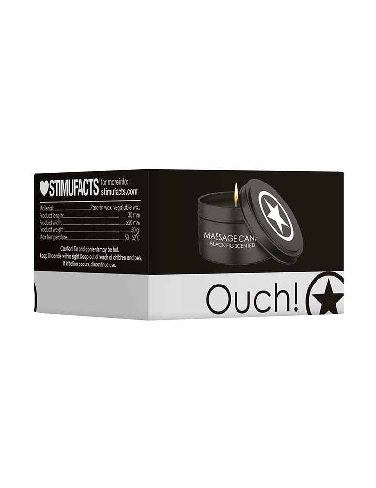 Bougie Candle Star Figue Noire 50g