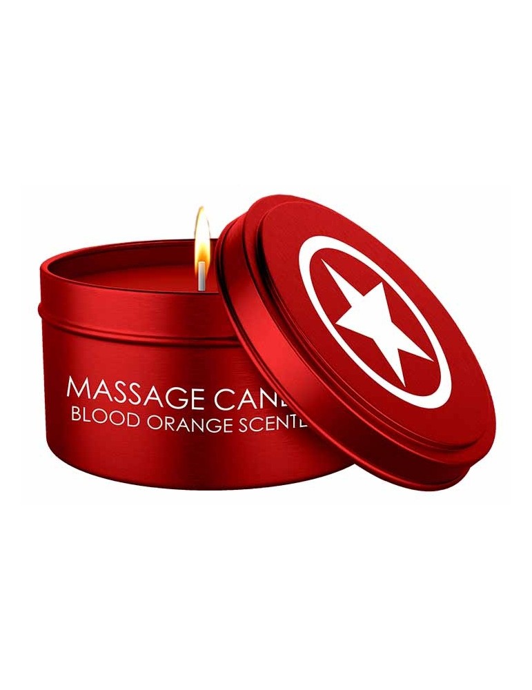 Bougie Candle Star Orange Sanguine 50g