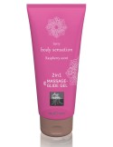 Lubrifiant et Gel pour massage Framboise 200mL