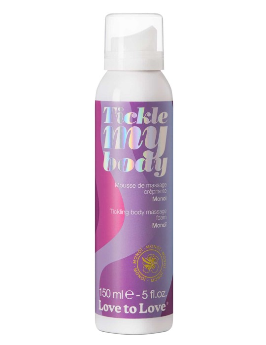 Mousse de massage crépitante Tickle My Body Monoi 150ml Mousse de massage crépitante Tickle My Body Monoi 150ml