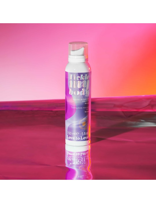 Mousse de massage crépitante Tickle My Body Monoi 150ml