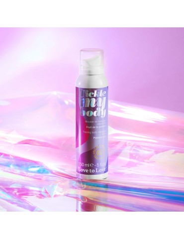 Mousse de massage crépitante Tickle My Body Fruits de la Passion 150ml 2