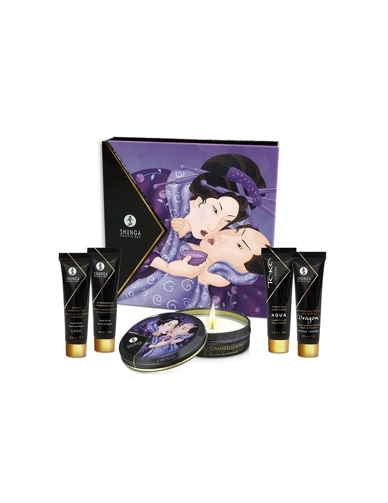 Kit secret de Geisha Shunga Fruits exotiques Kit secret de Geisha Shunga Fruits exotiques
