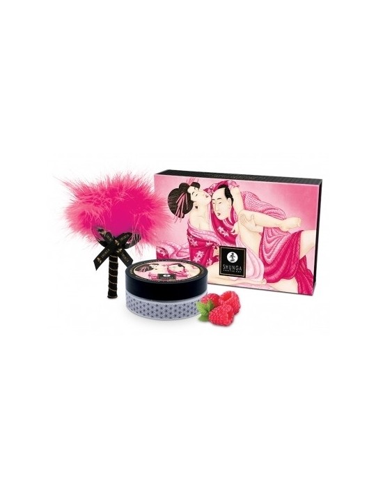 Poudre de Massage Délectable Émotion de framboise 75gr