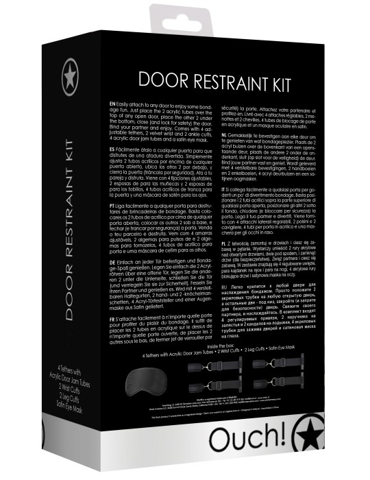 Kit d'attaches de porte