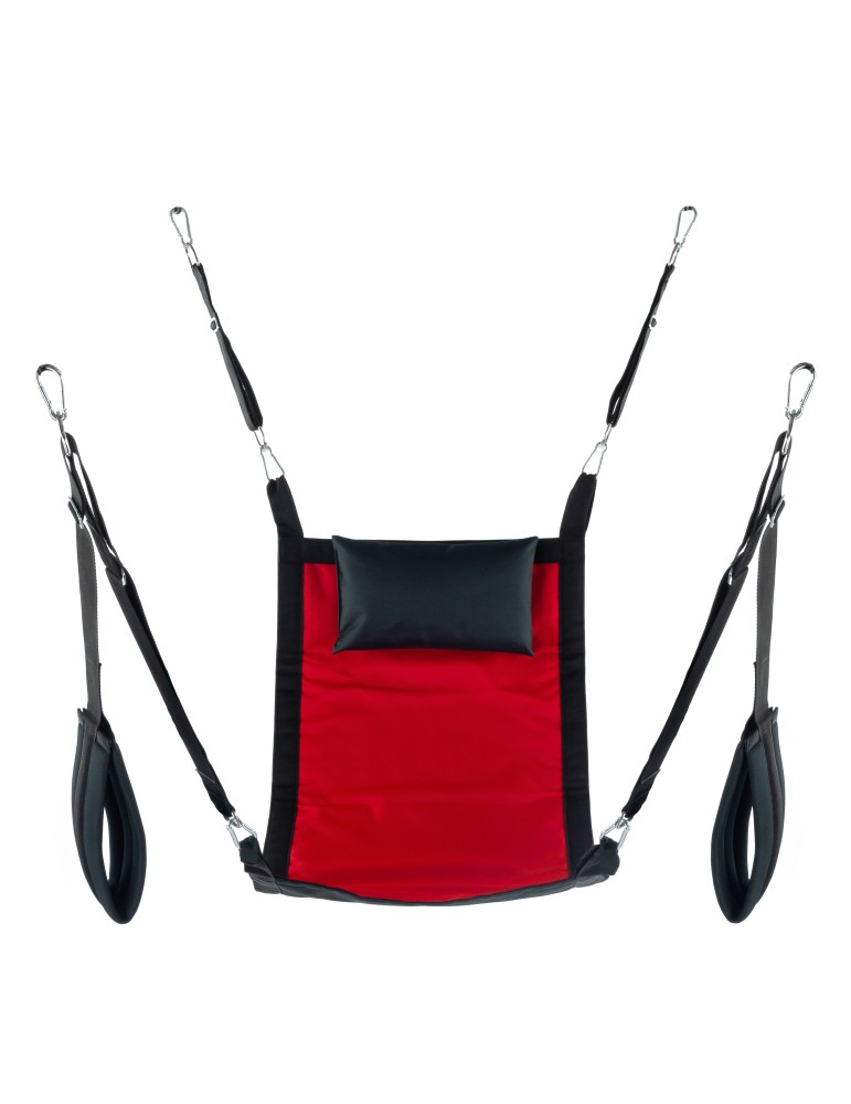 Sling en tissu Rectangle - Set complet Rouge Sling en tissu Rectangle - Set complet Rouge