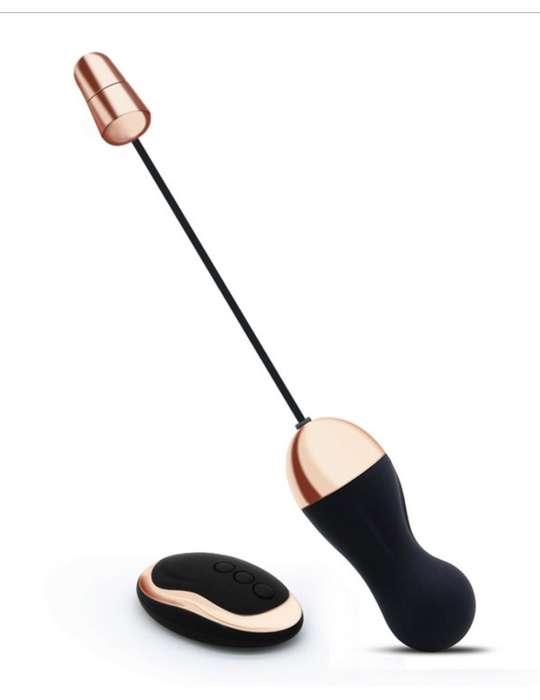 Oeuf vibrant noir 10 vitesses USB - TOD-058BLK