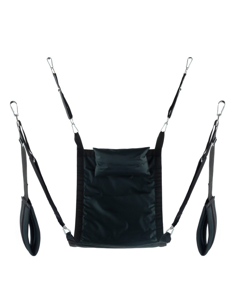 Sling en tissu Rectangle - Set complet Noir Sling en tissu Rectangle - Set complet Noir