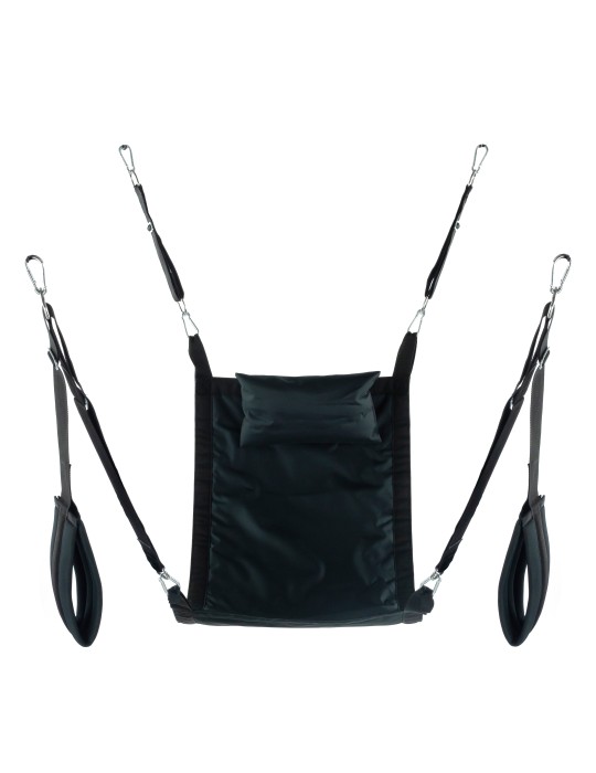 Sling en tissu Rectangle - Set complet Noir Sling en tissu Rectangle - Set complet Noir