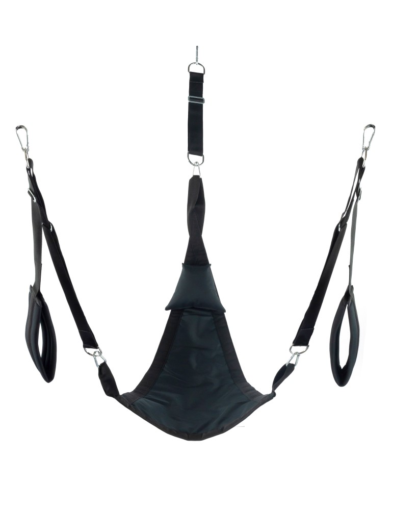 Sling en tissu Triangle - Set complet Noir Sling en tissu Triangle - Set complet Noir