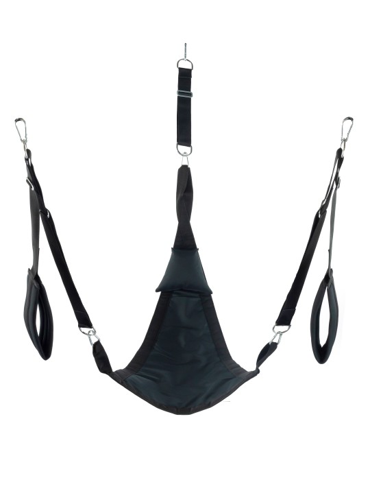Sling en tissu Triangle - Set complet Noir Sling en tissu Triangle - Set complet Noir