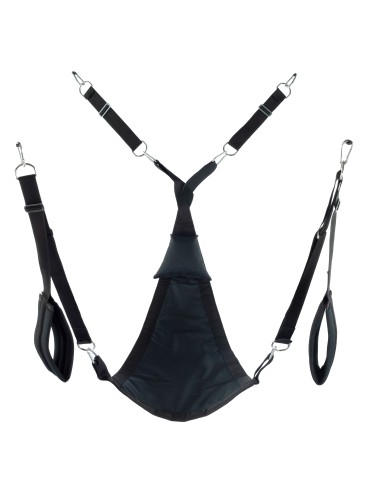 Sling en tissu Triangle - Set complet Noir 2