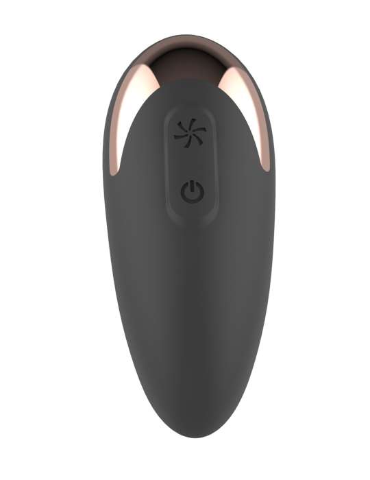 Vibromasseur clitoridien par embout de vibrations sur membrane noir USB - WS-NV053BLK