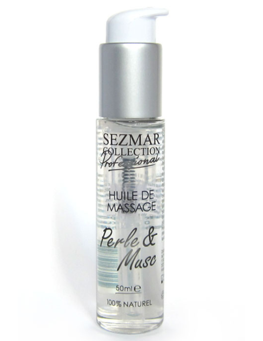 Huile de massage professionnelle Perle  Musc 100% naturelle 50 ml - SEZ101