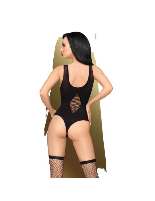 Body fantaisie noir Hotter than hell - PH0100BLK