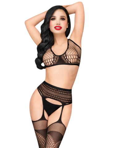 Ensemble 2 pièces noir Smoking gun - PH0113BLK
