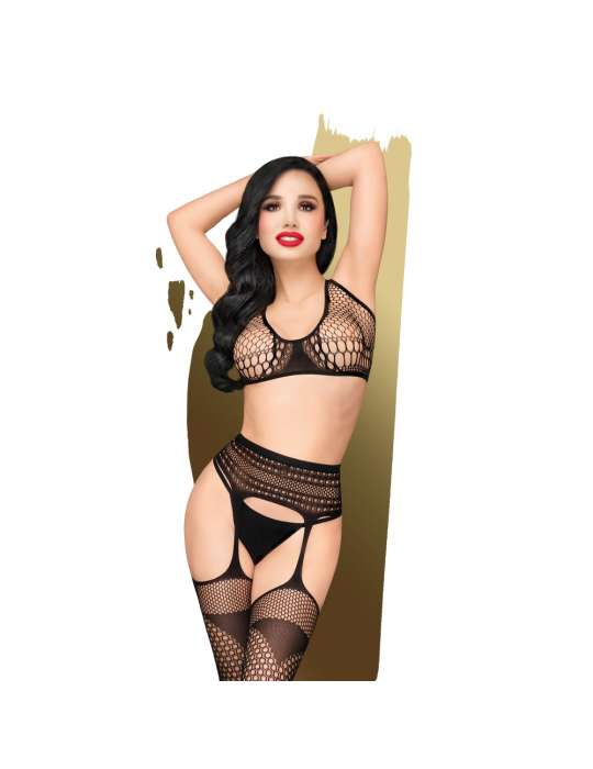 Ensemble 2 pièces noir Smoking gun - PH0113BLK