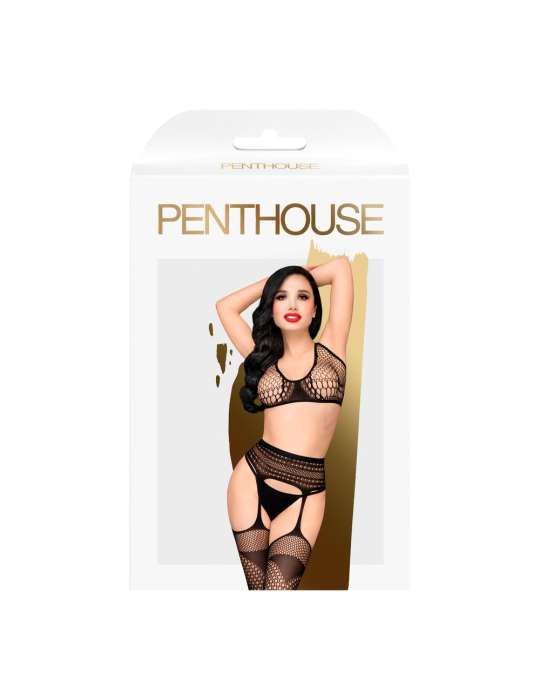 Ensemble 2 pièces noir Smoking gun - PH0113BLK