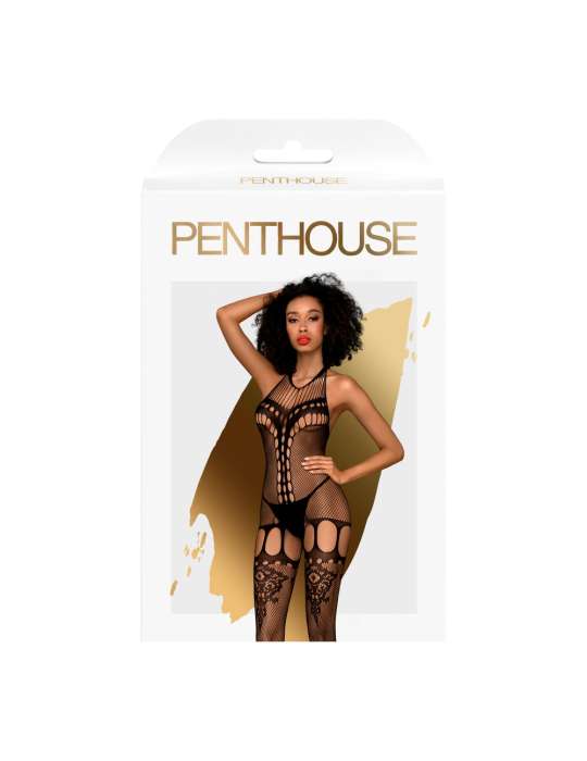 Bodystocking fantaisie noir Fancy me - PH0111BLK