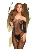 Bodystocking ouvert à l'entrejambe Noir Dreamy diva - PH0024BLK Bodystocking ouvert à l'entrejambe Noir Dreamy diva - PH0024BLK