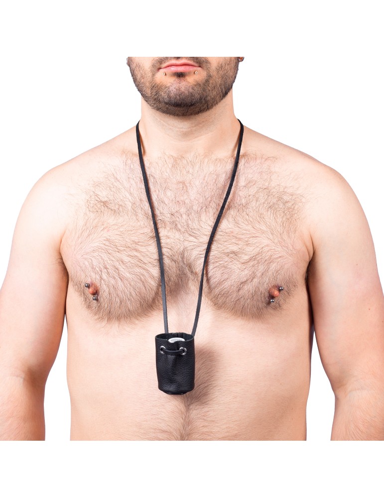 Bourse en cuir pour Aroma