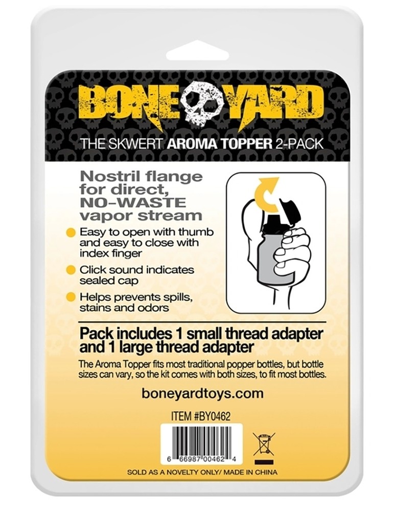 Bouchons pour Aroma Popper Topper x2