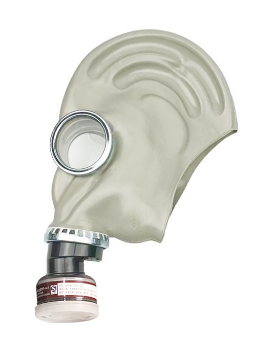 Masque à gaz avec filtre Breath Game Gris