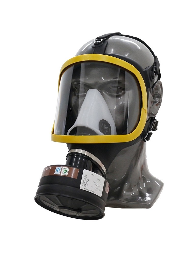 Masque à gaz Show Max Noir-Jaune Masque à gaz Show Max Noir-Jaune