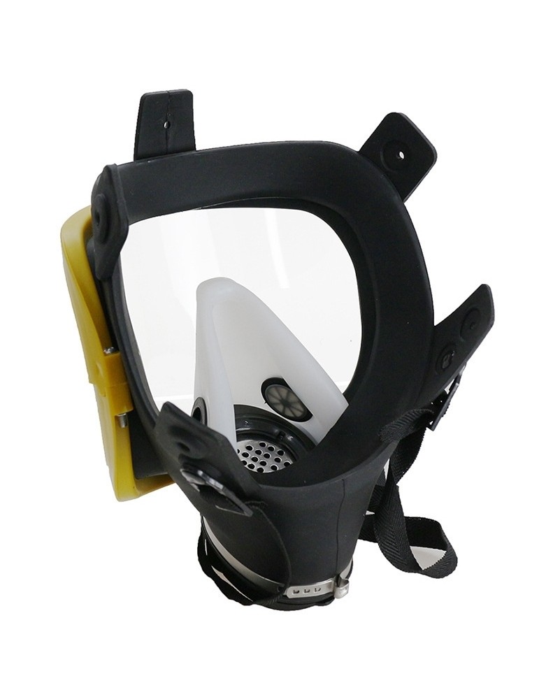 Masque à gaz Show Max Noir-Jaune
