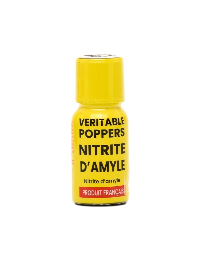 Veritable Poppers Nitrite d’Amyle 15ml Veritable Poppers Nitrite d’Amyle 15ml