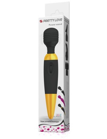 Vibro Power Wand Gold Pretty Love - Tête 45mm 2
