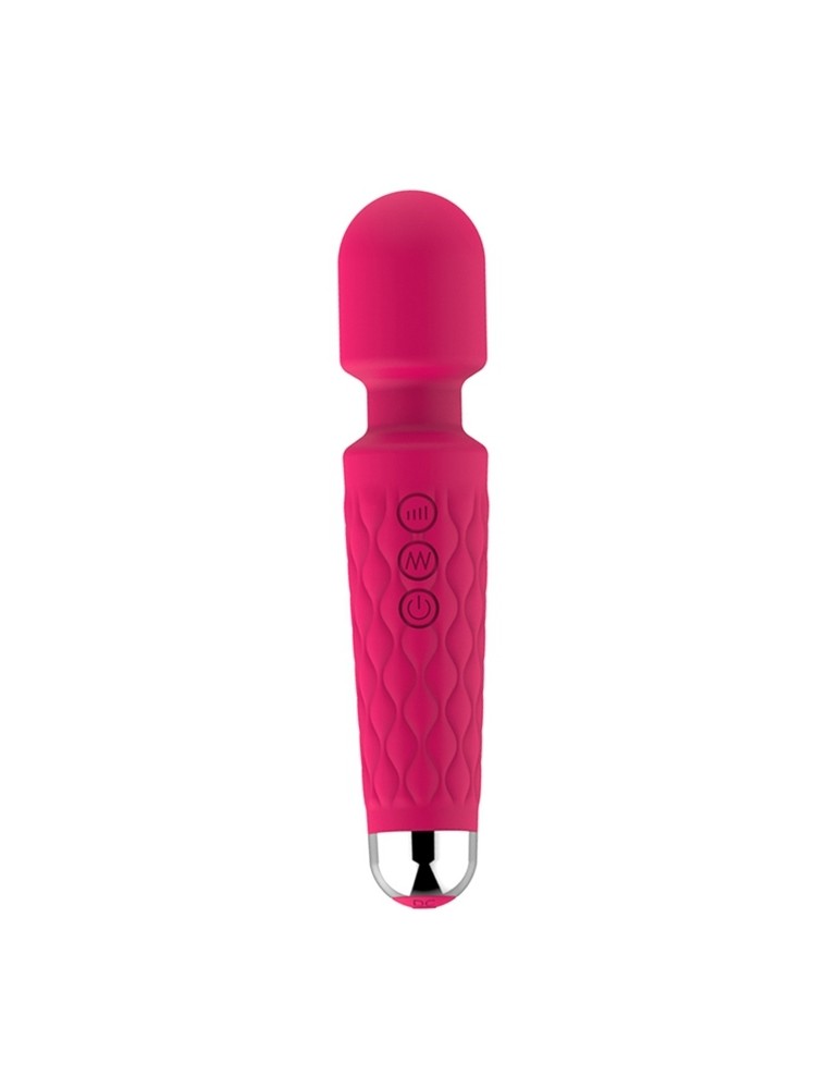 Wand Av Stim 20cm - Tête 42mm Rose