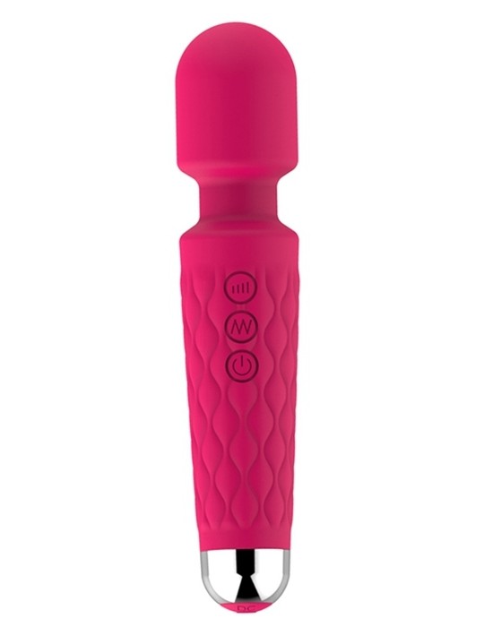 Wand Av Stim 20cm - Tête 42mm Rose