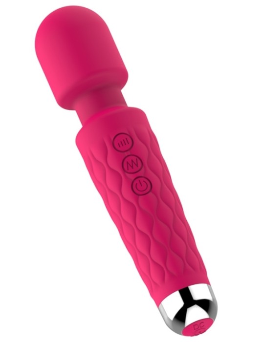 Wand Av Stim 20cm - Tête 42mm Rose