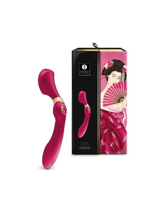 Stimulateur intime Shunga Zoa Framboise