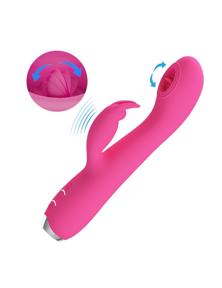 Vibro Rabbit Licking Rachel 11 x 3.5cm