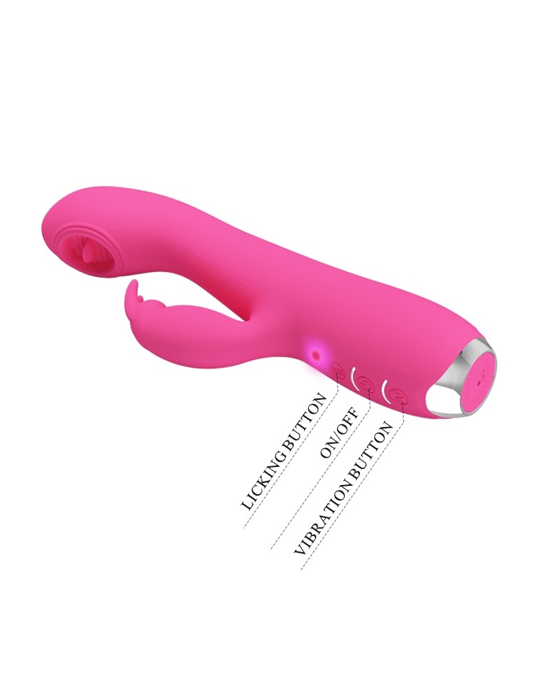 Vibro Rabbit Licking Rachel 11 x 3.5cm