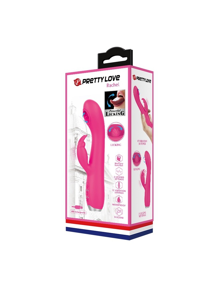 Vibro Rabbit Licking Rachel 11 x 3.5cm