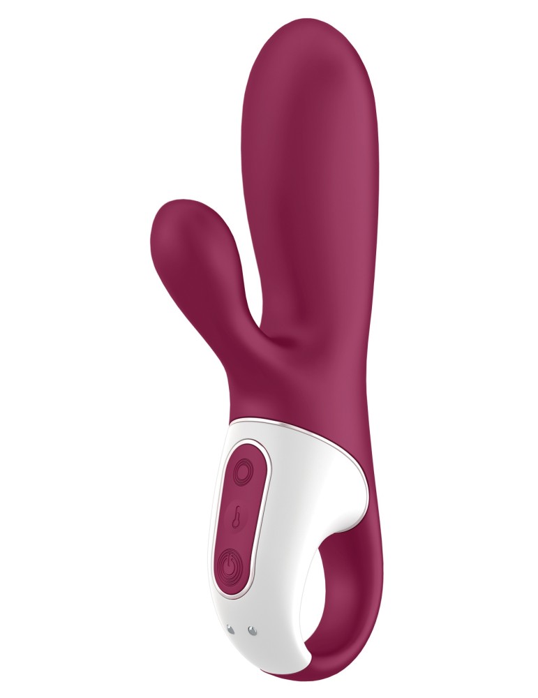 Vibro rabbit connecté Hot Bunny Satisfyer 17 x 3.5cm