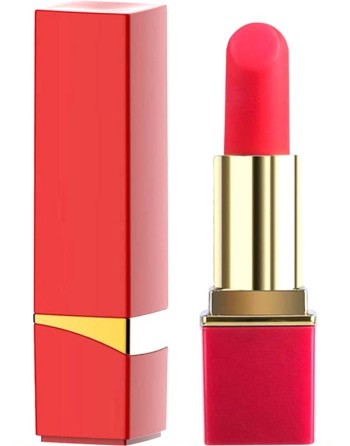 Mini Vibro Lipstick Rock 8.7 x 2.3cm Rouge