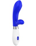 Vibro Rabbit Achilles 20cm Bleu