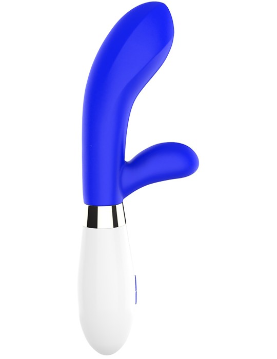 Vibro Rabbit Achilles 20cm Bleu