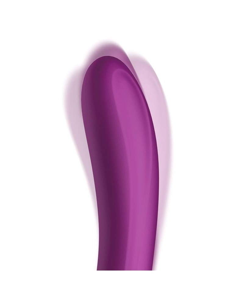 Vibro Rabbit Vibrating Double 10 x 3.5cm Violet