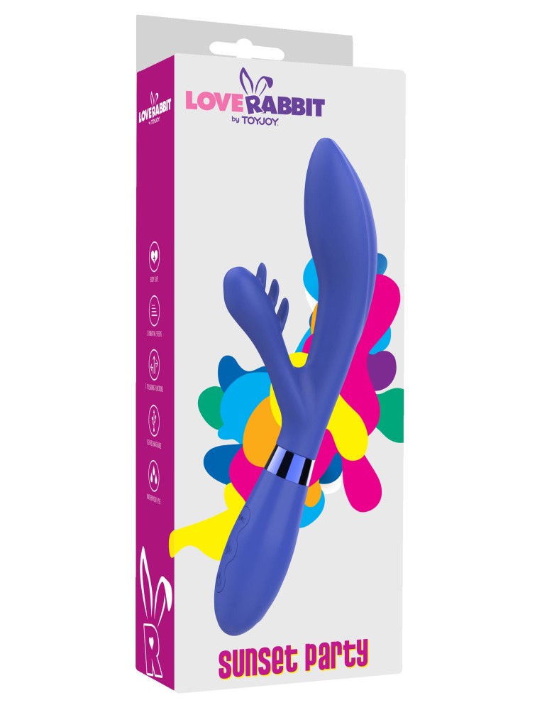 Vibro Rabbit Sunset Party 23cm