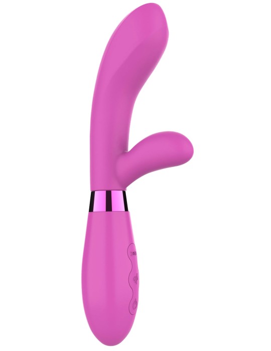 Vibro Rabbit Jingle Fiesta 20cm Rose